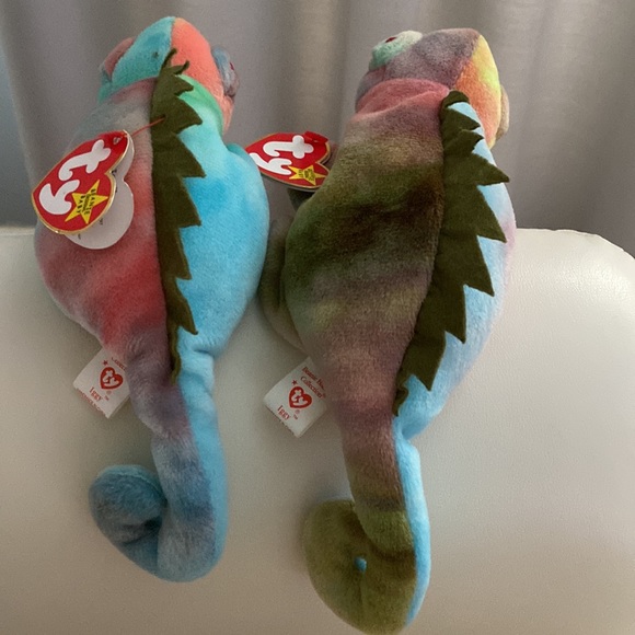 Ty Beanie Baby Original. IGGY the Iguana. Born August 12, 1997. Rare. Retired - Picture 5 of 12